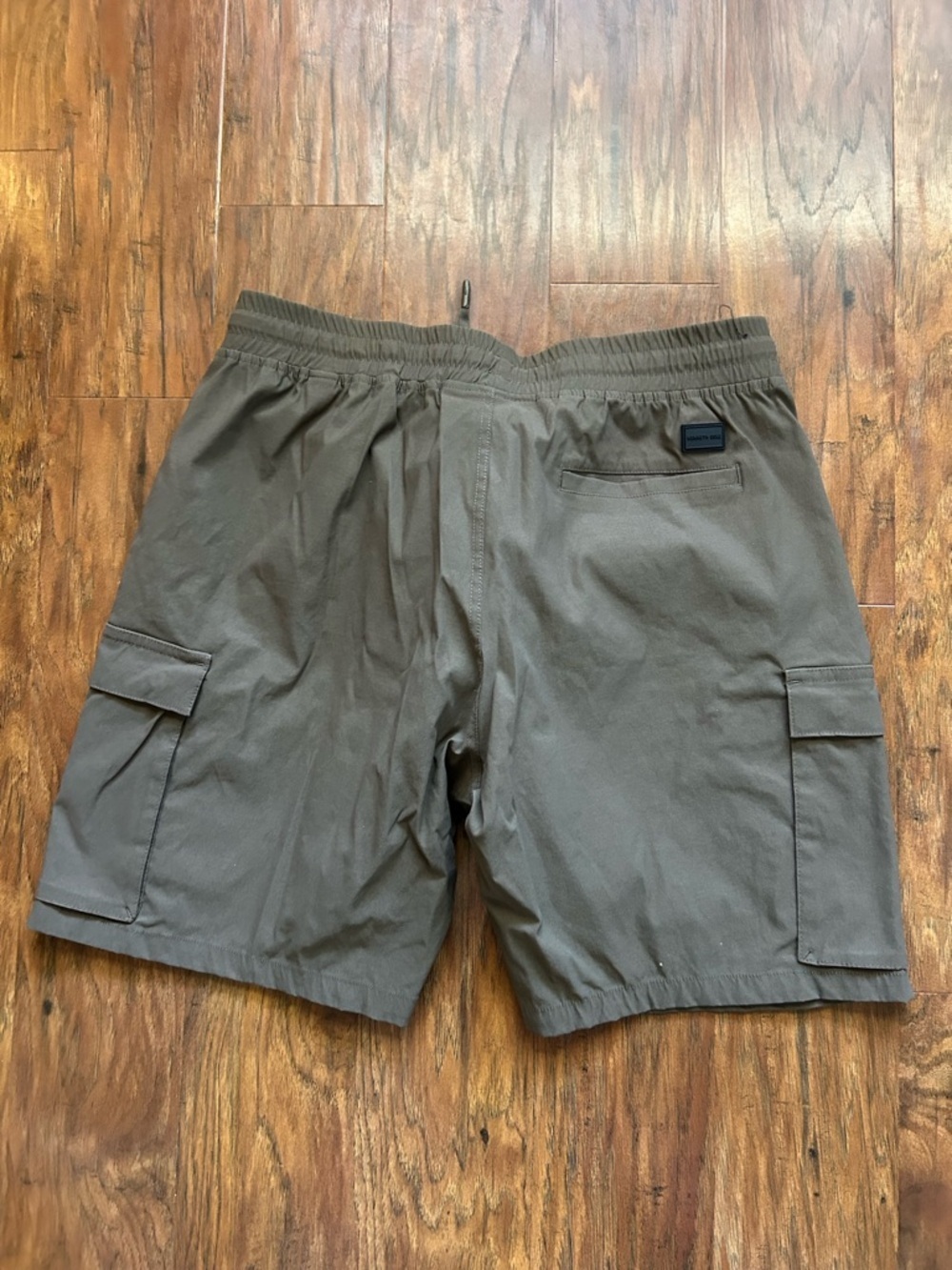Men’s Olive Green Cargo Shorts Drawstring Breathable Outdoor Adventure Hiking - Picture 9 of 10